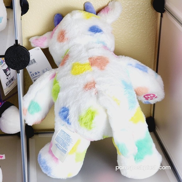 Build-A-Bear Splatter Cow & Mini Beans Cow Easter Spots Pastel Build A Bear - Picture 8 of 12